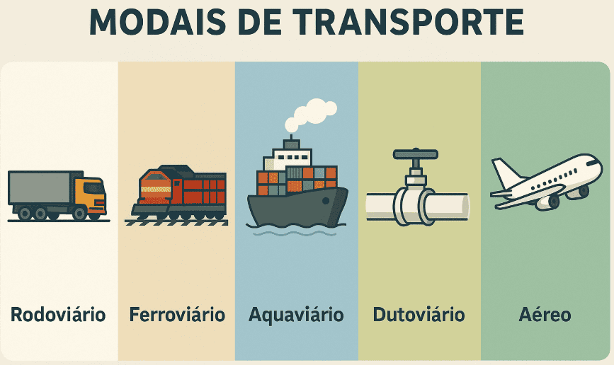 Modais de transporte