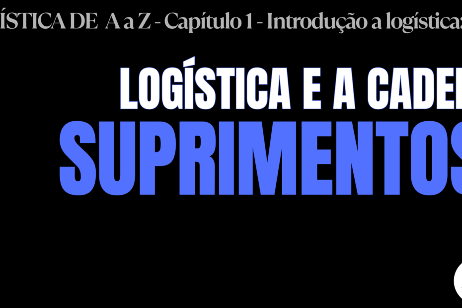LOGÍSTICA DE A a Z - CAPÍTULO 1 - INTRODUÇÃO A LOGÍSTICA - AULA 2